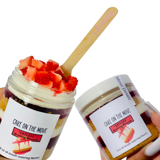" Sayless" Strawberry Cheesecake